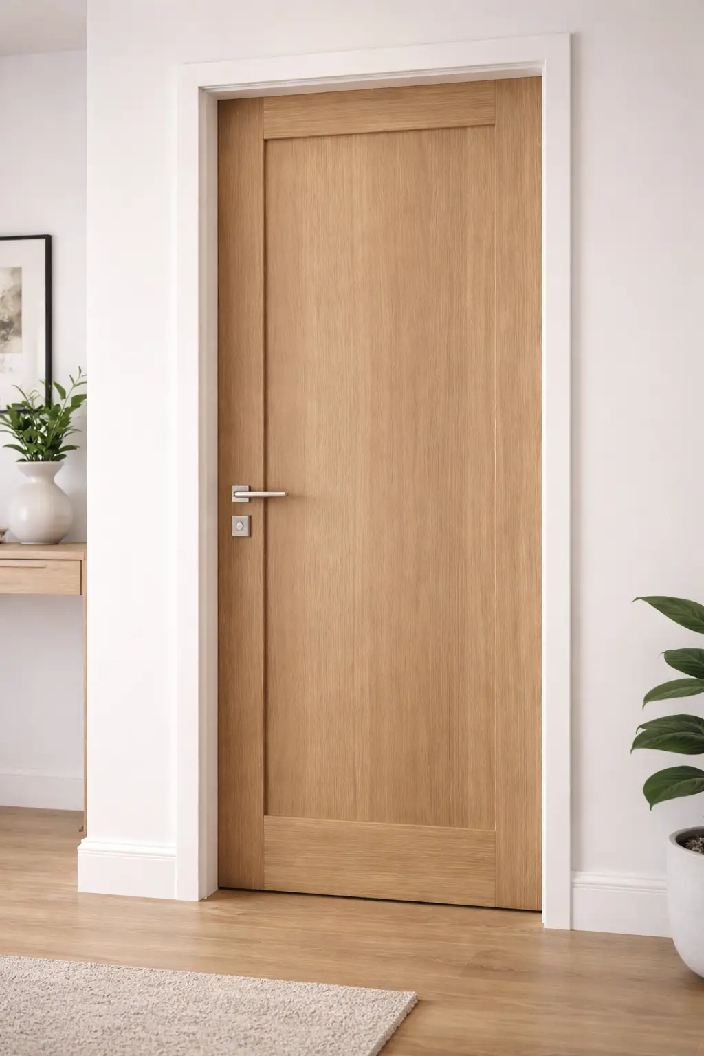 Puerta moderna a medida